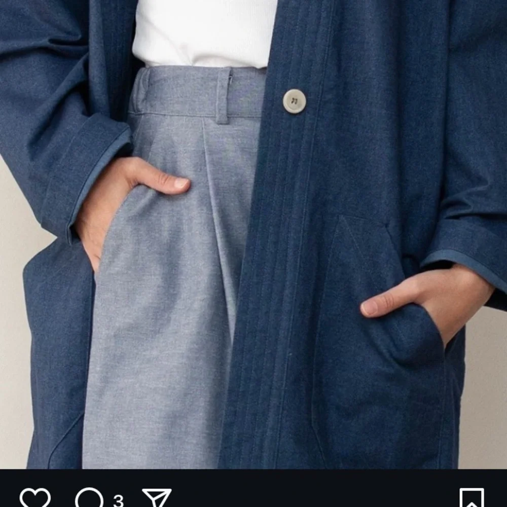 Power of my people, denim duster, XS/S - Picture 2 of 5